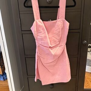 Reformation Pink Mini Dress